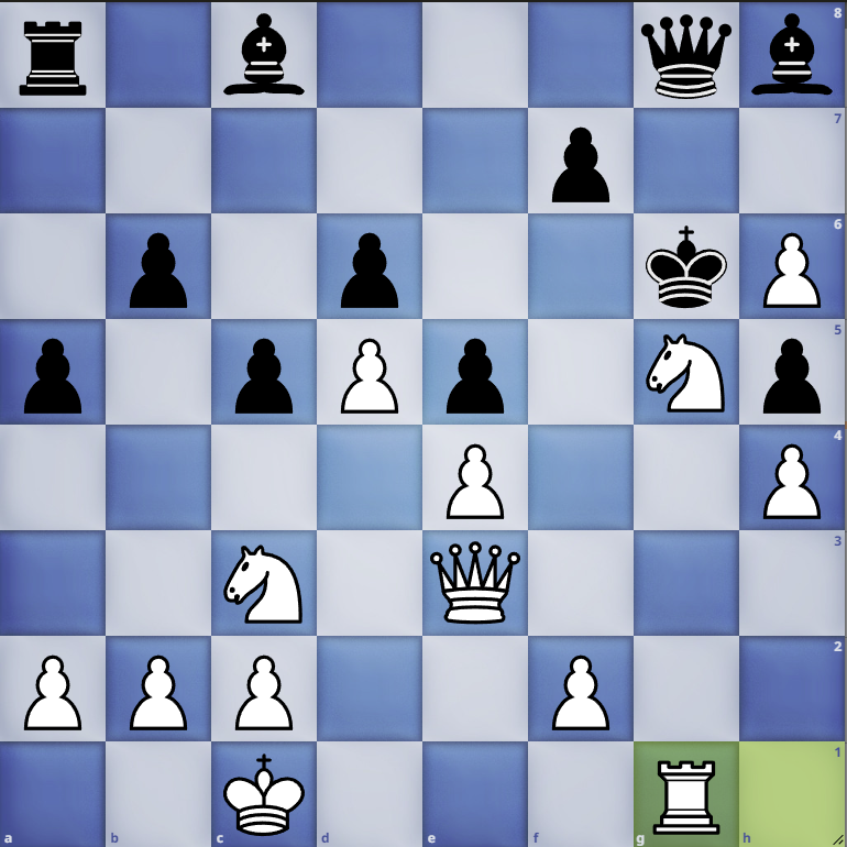 The rook and knight are ready to wreak havoc, no queen required... yet!